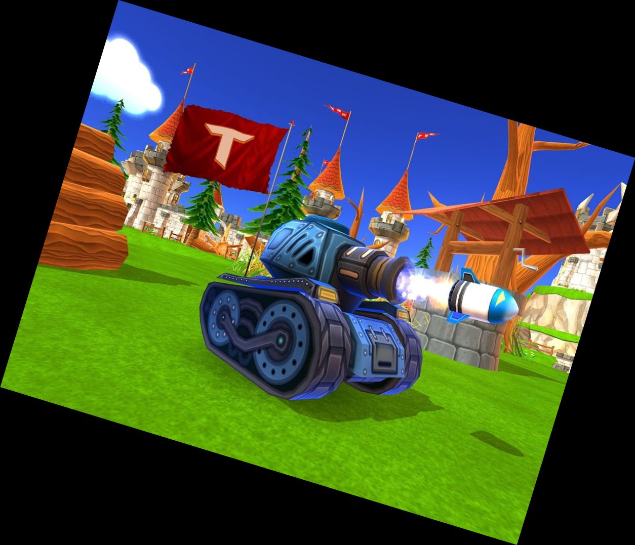 Panzer, Eroberung der Flag