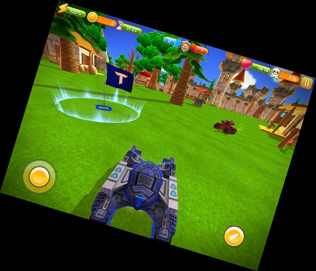 Panzer, Eroberung der Flag