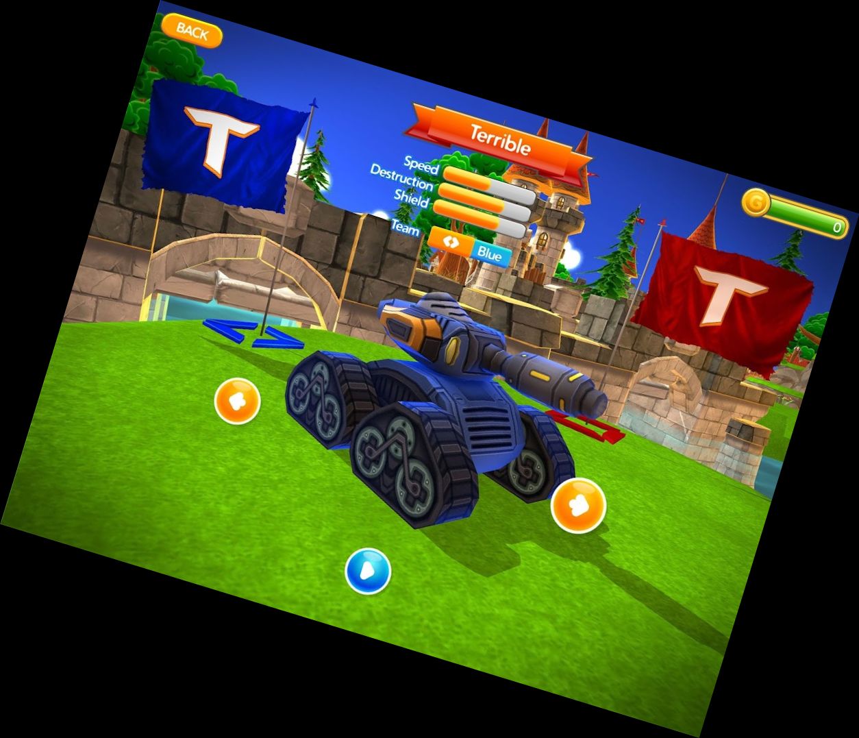 Panzer, Eroberung der Flag