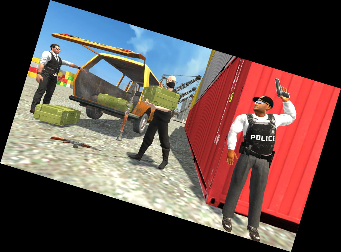 Polizei Story Schießspiele