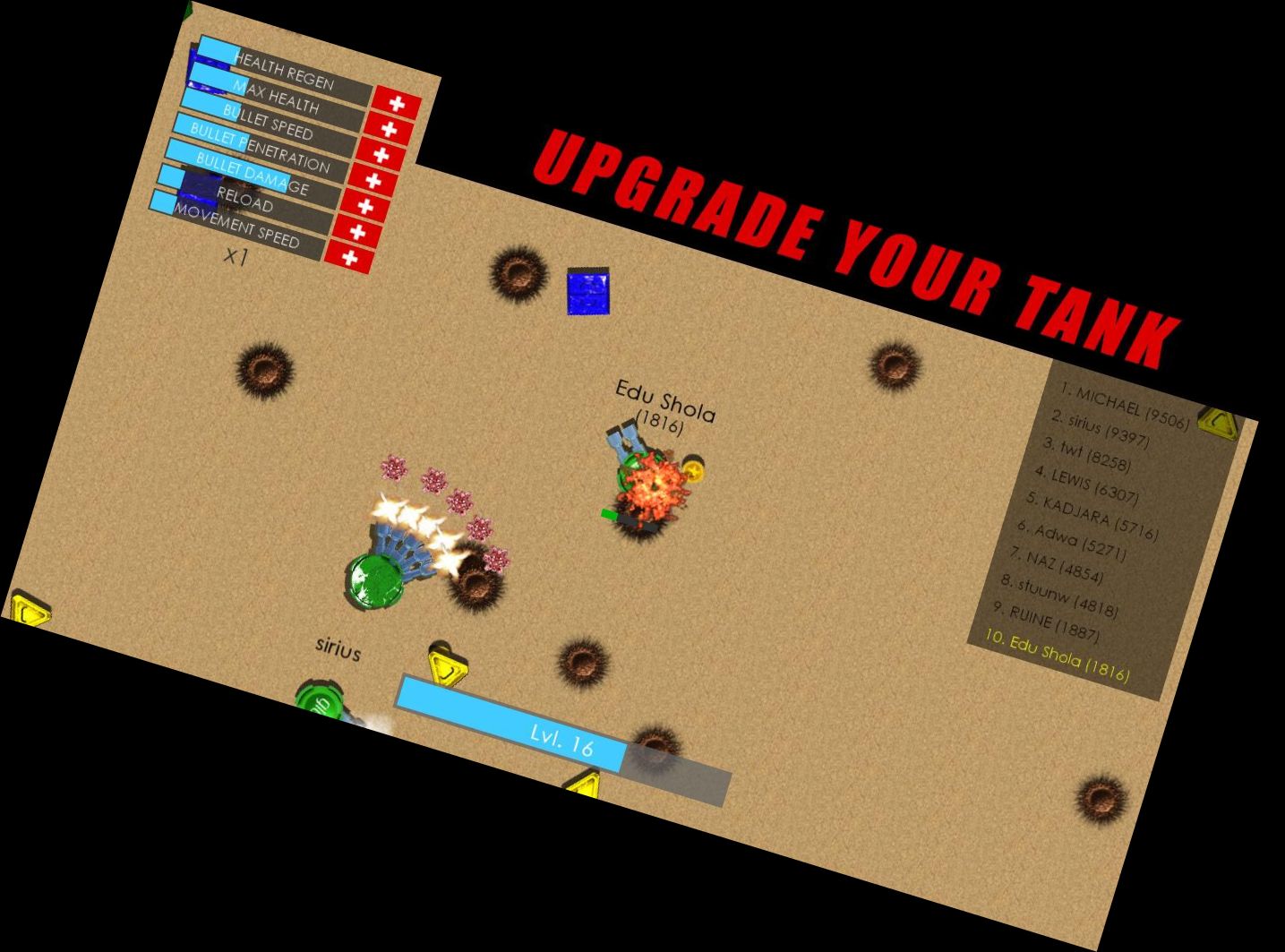 Banzur.io - Panzer Battle Royale