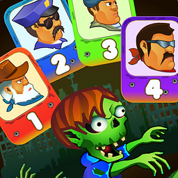 Vier Jungs & Zombies: 4 Spieler