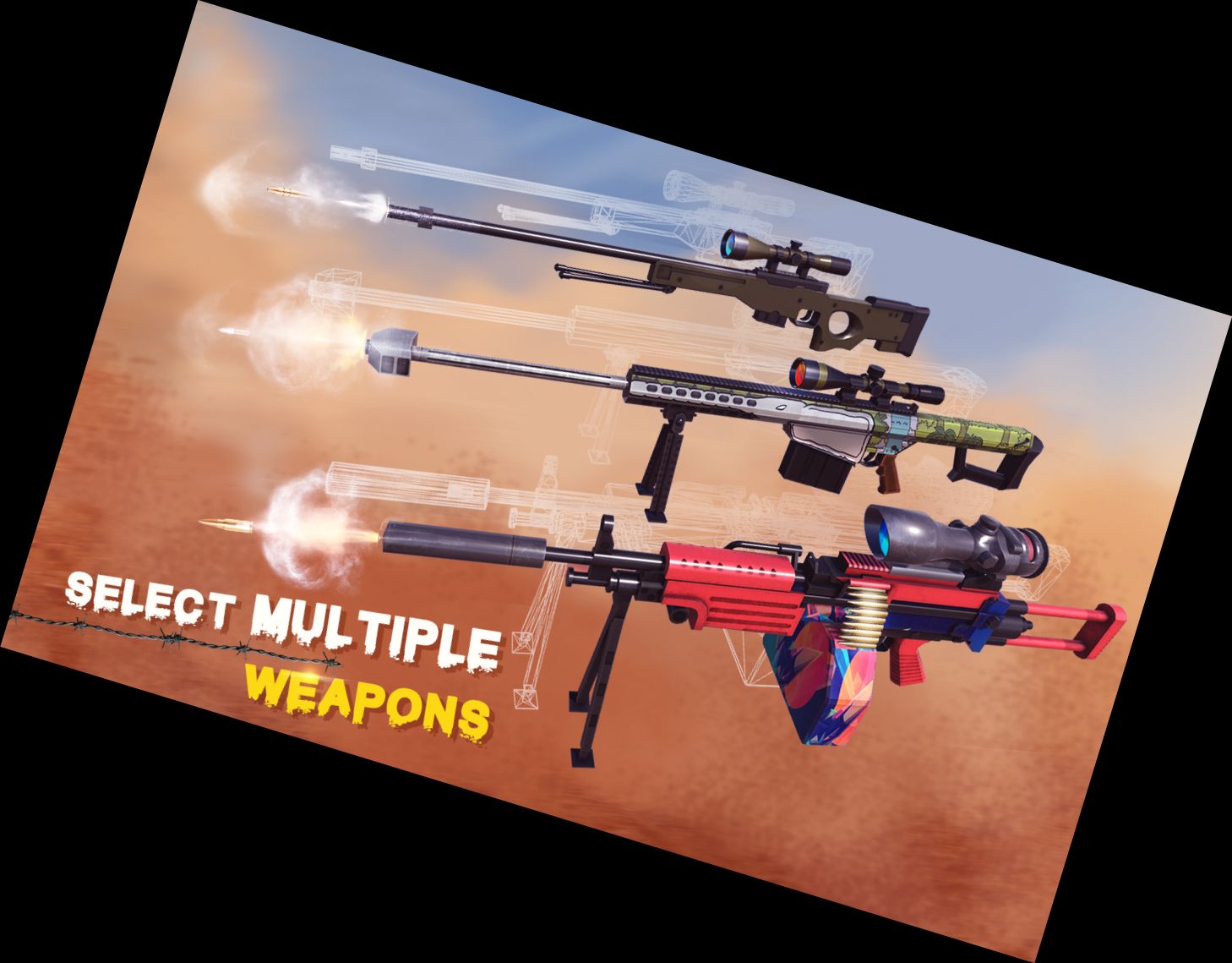 Zombie-Jäger-Scharfschütze