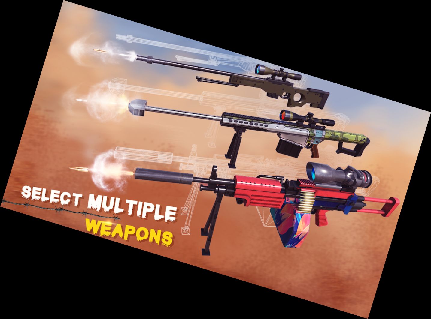 Zombie-Jäger-Scharfschütze