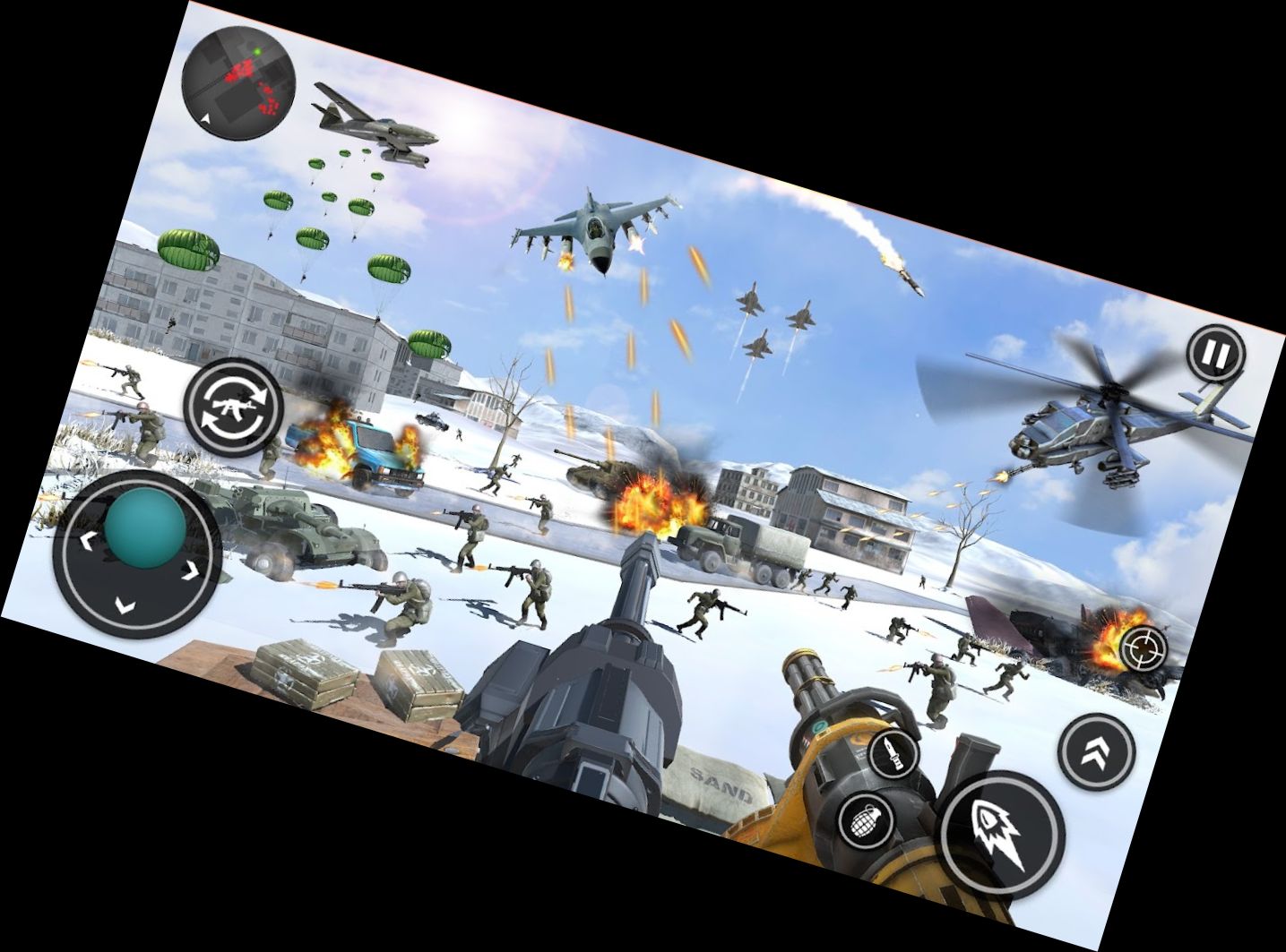 US-Armee-Spiele: Kämpfe