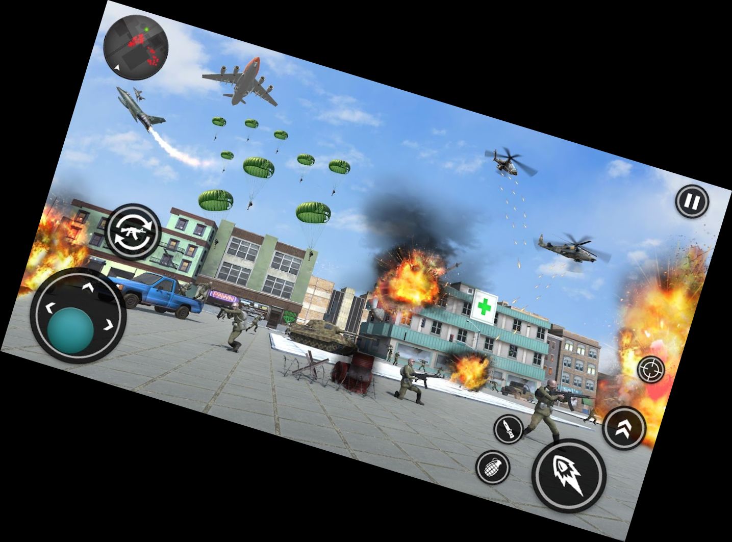 US-Armee-Spiele: Kämpfe