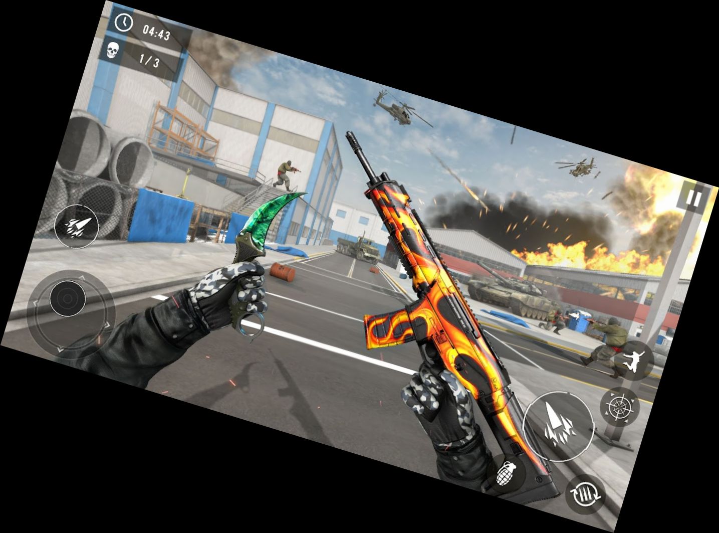 Поль за выживание на поле боя в FPS