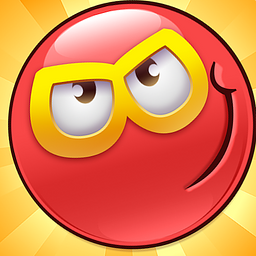 Roter Ball Superlauf