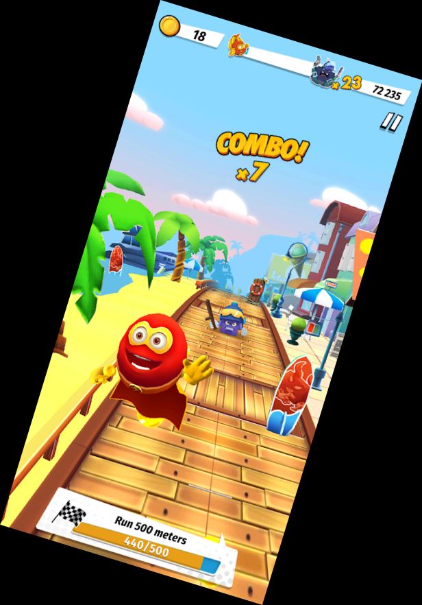 Super Red Ball Runner