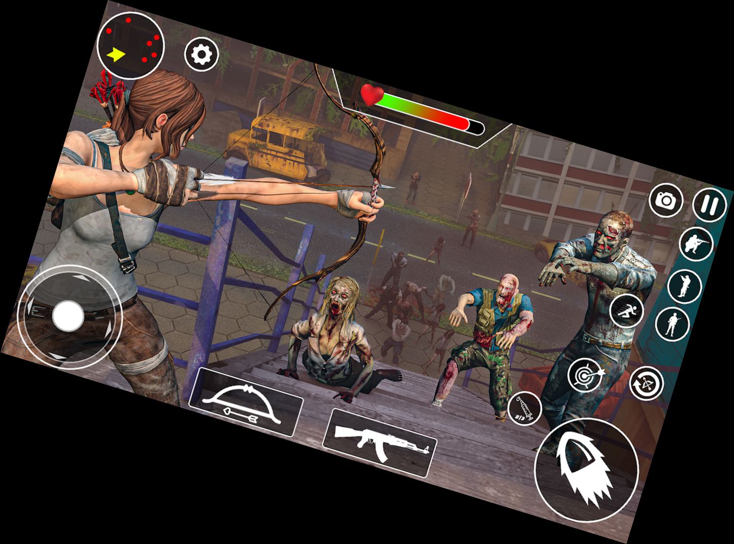 Toter Zombie Überlebens Schießspiel