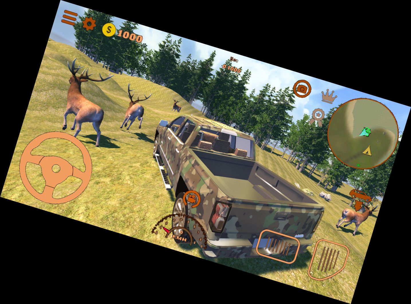 Amerikanisches Jagen 4x4