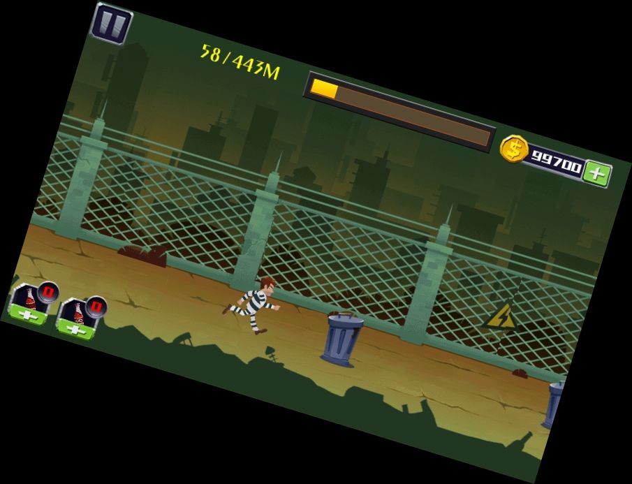 Breche das Gefängnis