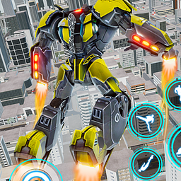 Поліцейський Робот Машина Трансфор