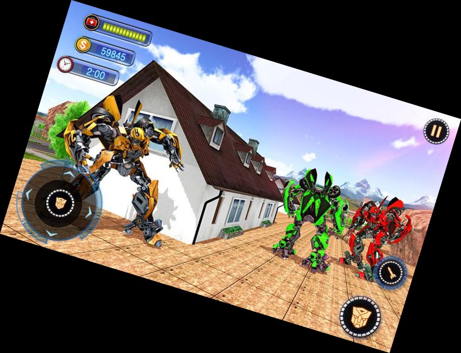 Полицейский Робот Машина.Transform в