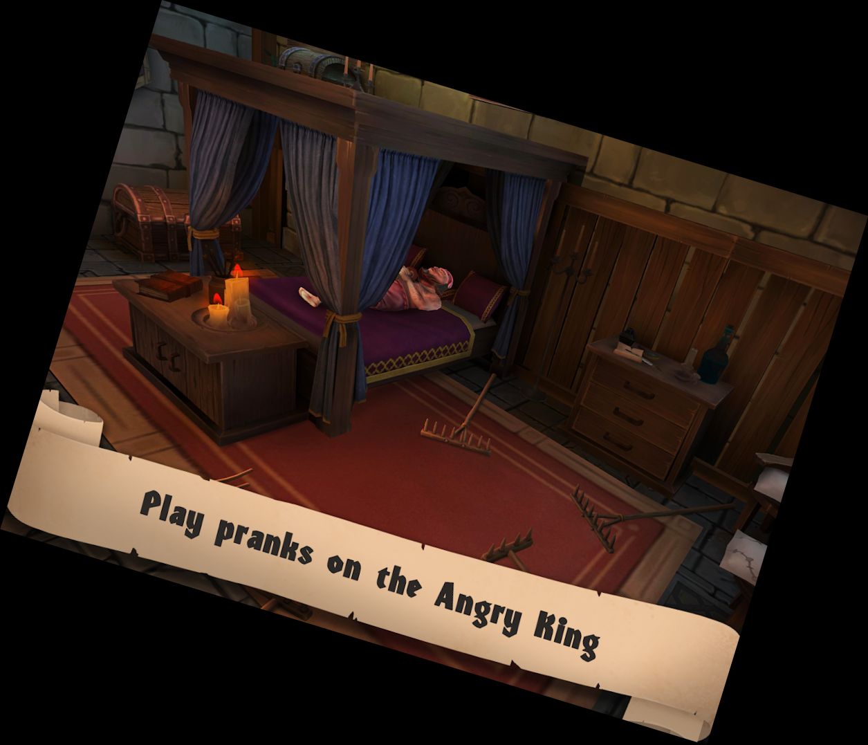 Wütender König: Grus