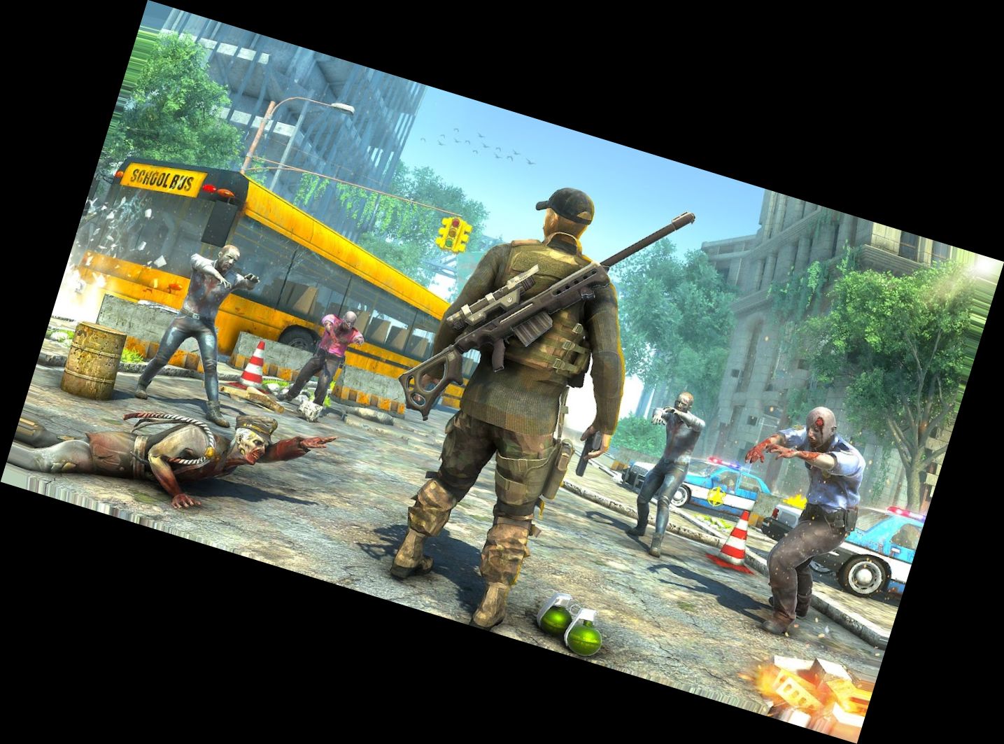 Убийца Зомби - FPS Зом