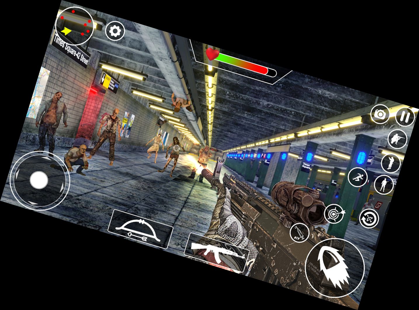 Toter Zombie Überlebens Schießspiel