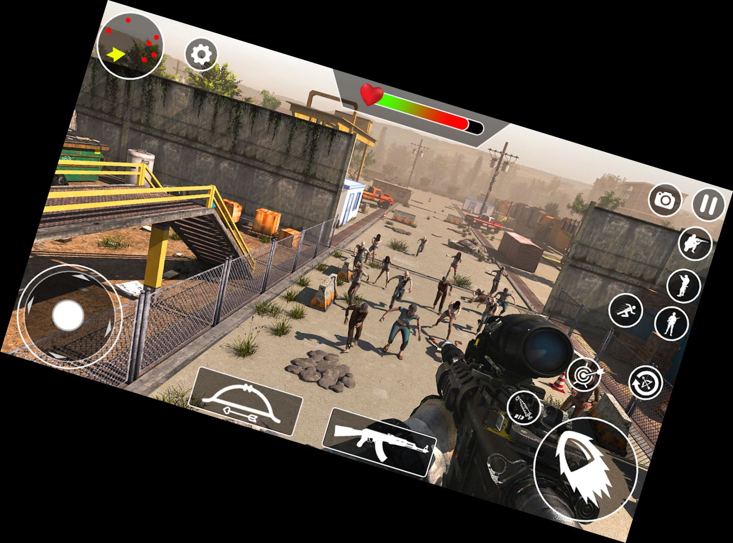 Toter Zombie Überlebens Schießspiel