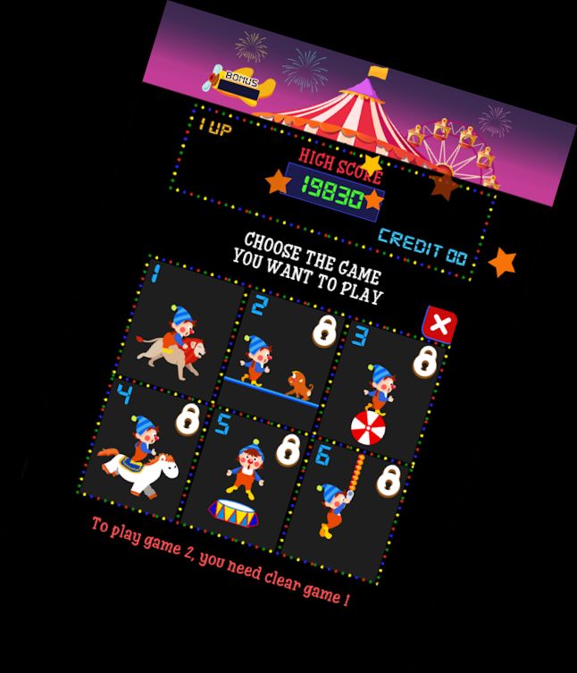 Der Zirkus : Clownsshow