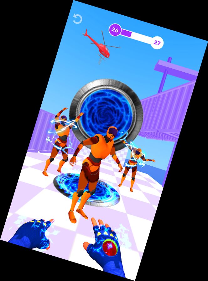 Portal Held 3D - Actionspiel