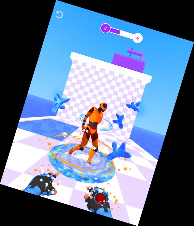 Portal Héroe 3D - Juego de