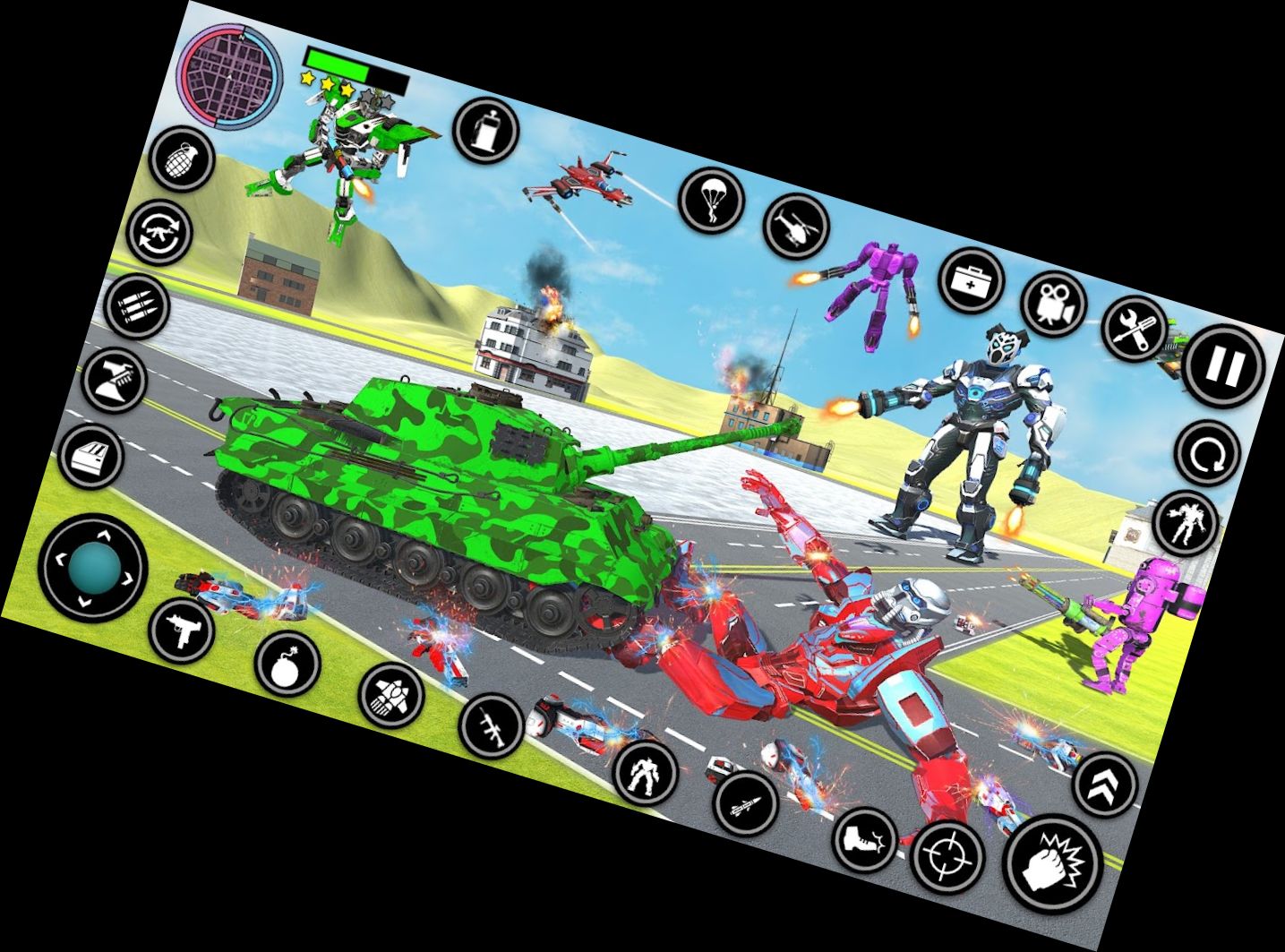 Панда-робот: трансформація пол