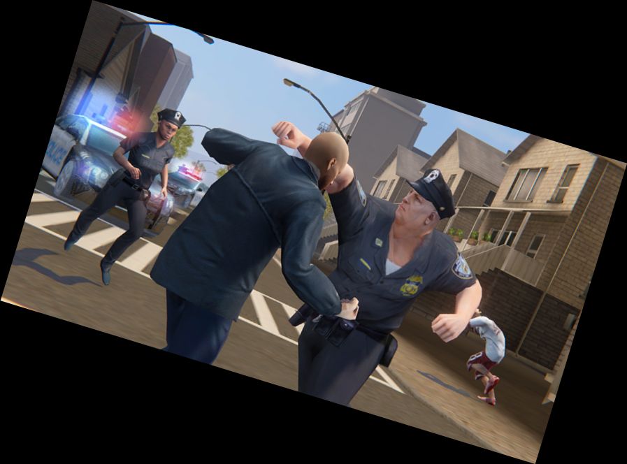 Großes Verbrechen Gangster