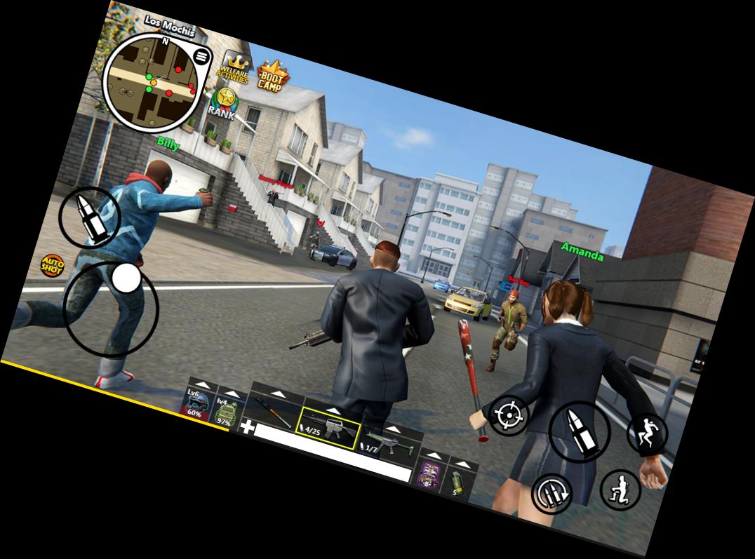 Großes Verbrechen Gangster