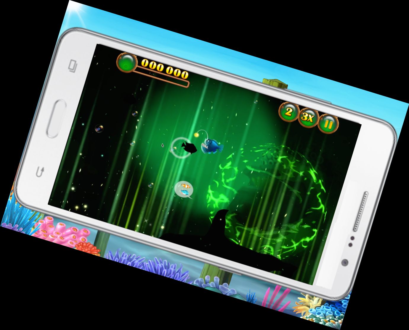 Большие рыбы едят малень