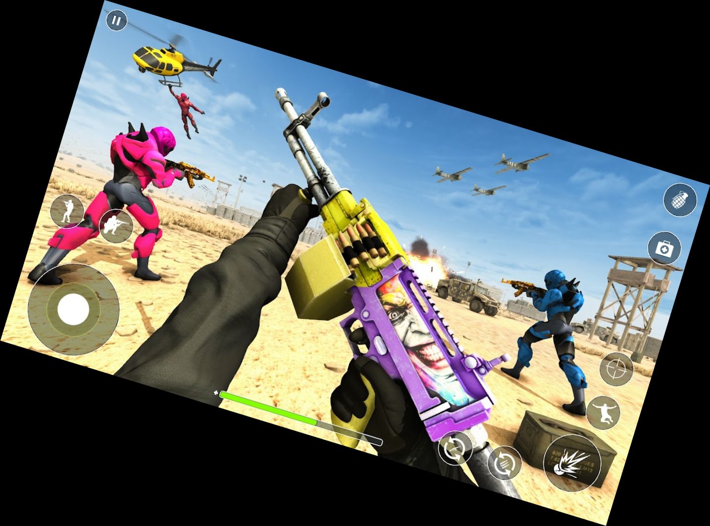 Robot Gun Fight Shooter Games