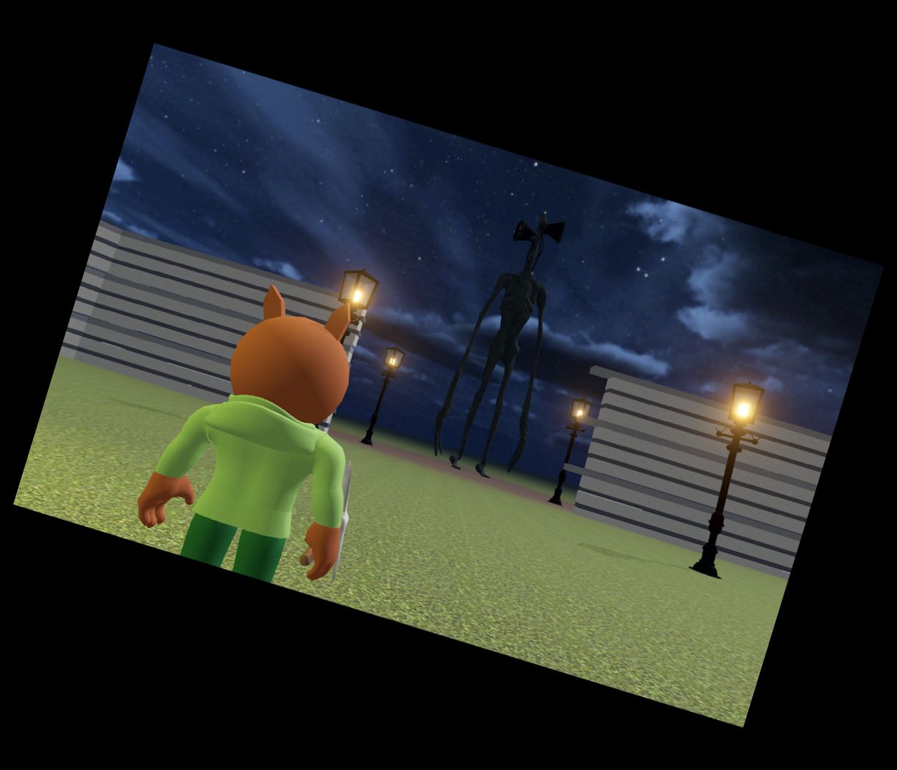 Schweinchen Stadt Sirene Kopf MOD