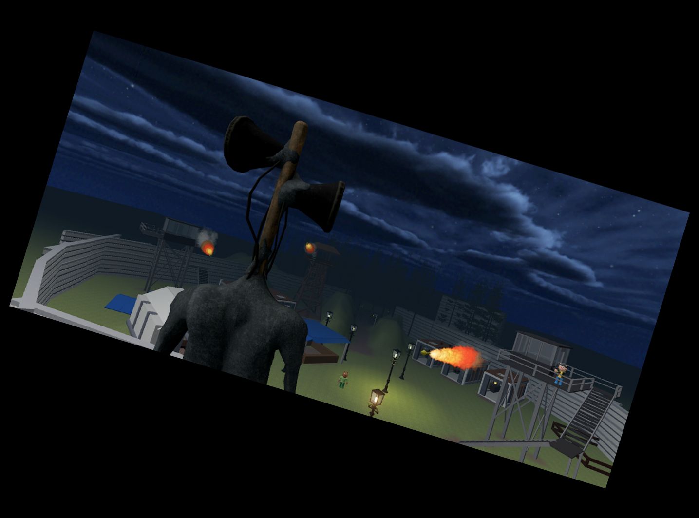 Schweinchen Stadt Sirene Kopf MOD