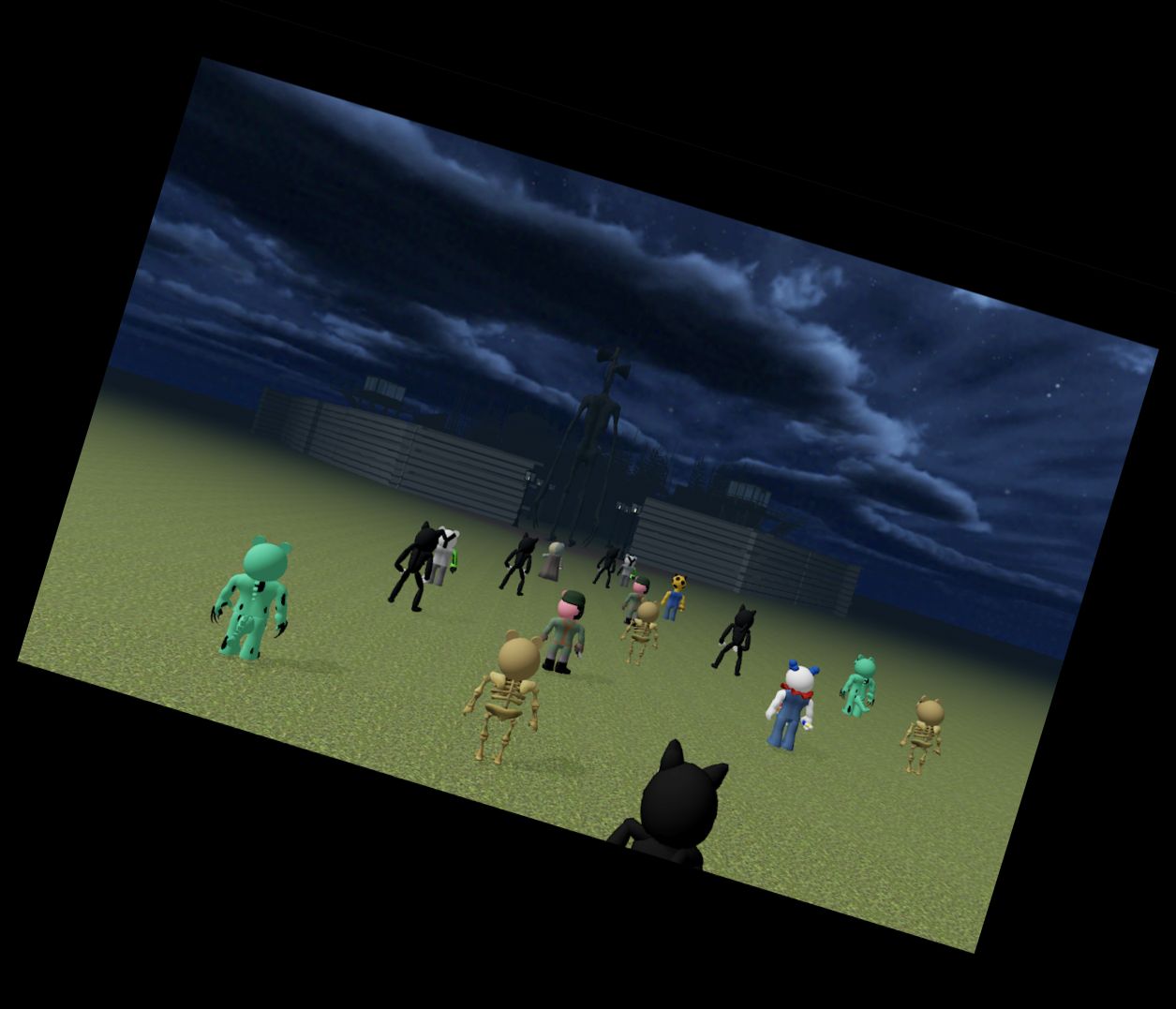 Schweinchen Stadt Sirene Kopf MOD