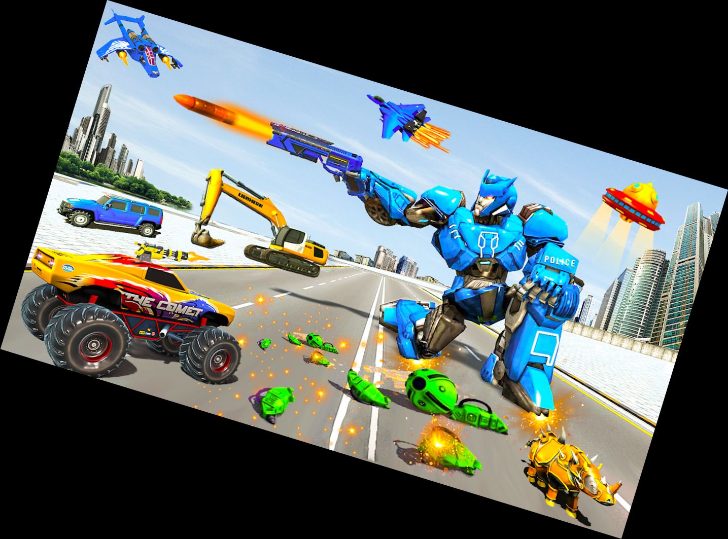 Roboter Spiele 2023: Limousinen-R