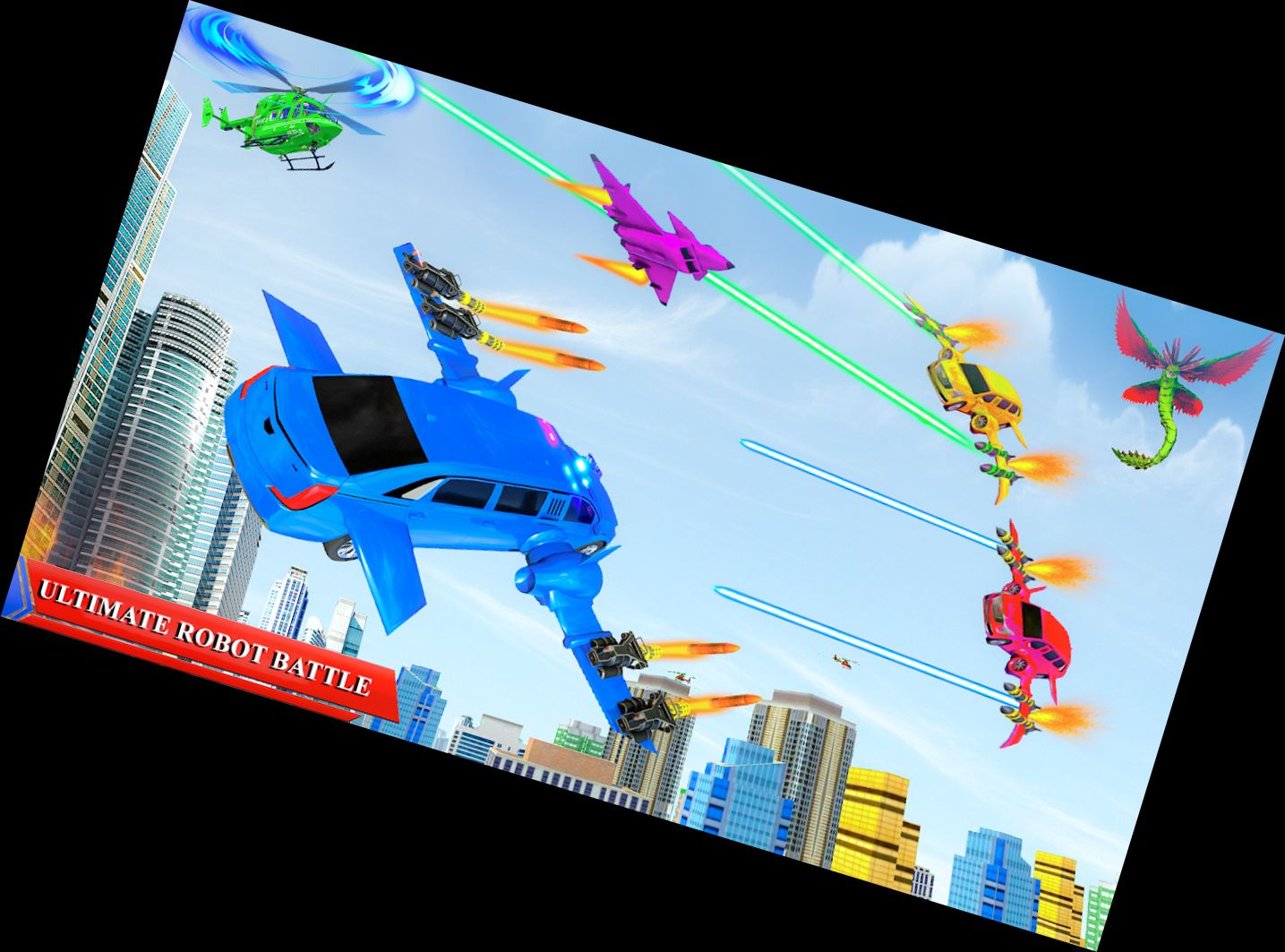 Roboter Spiele 2023: Limousinen-R