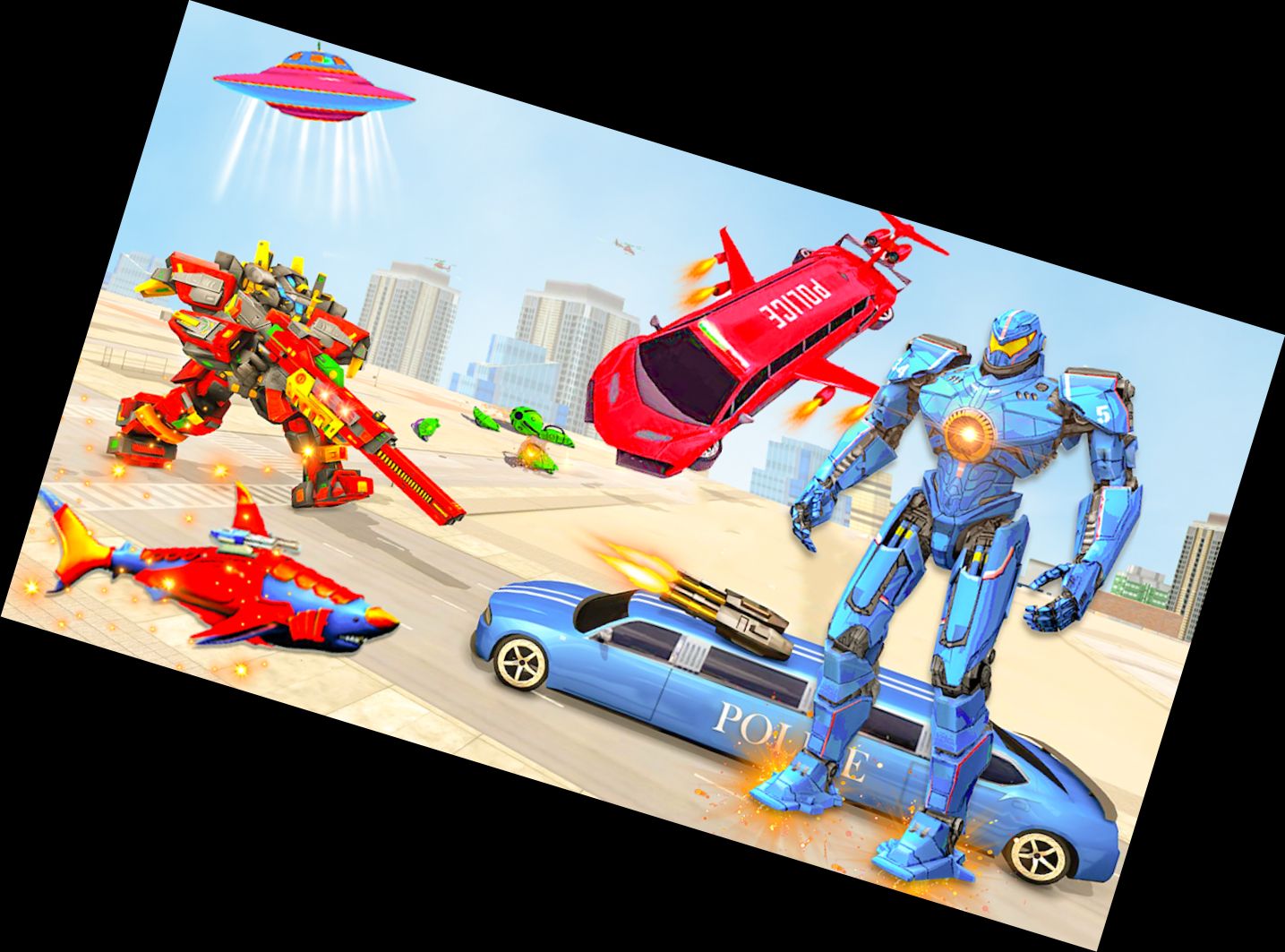 Roboter Spiele 2023: Limousinen-R