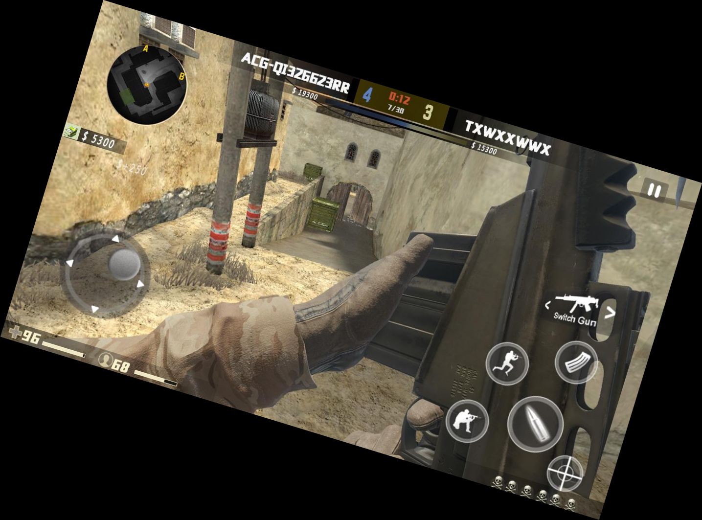 Angriff mit Feuerwaffen