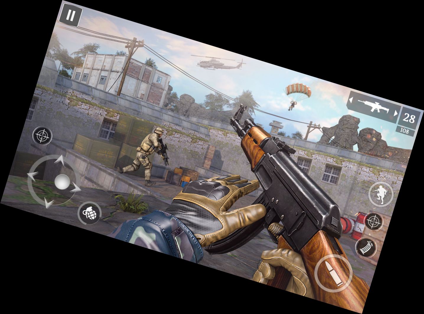 Ego-Shooter Gewehrschießspiele Offline