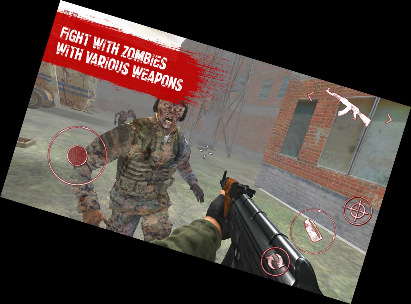 Tote-Land-Straße Zombie Schießer