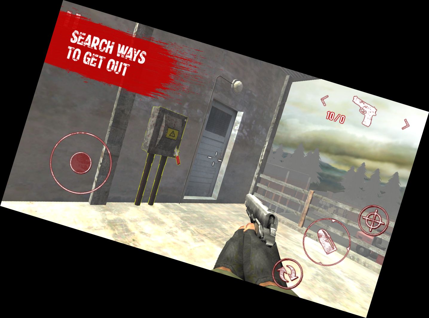 Tote-Land-Straße Zombie Schießer