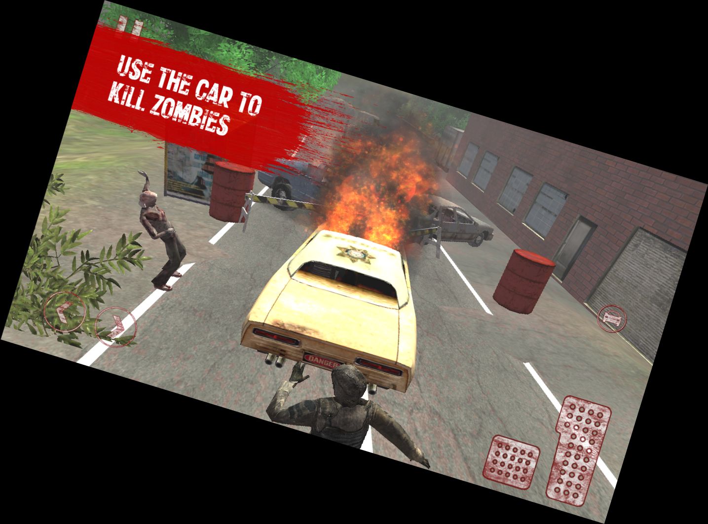 Tote-Land-Straße Zombie Schießer