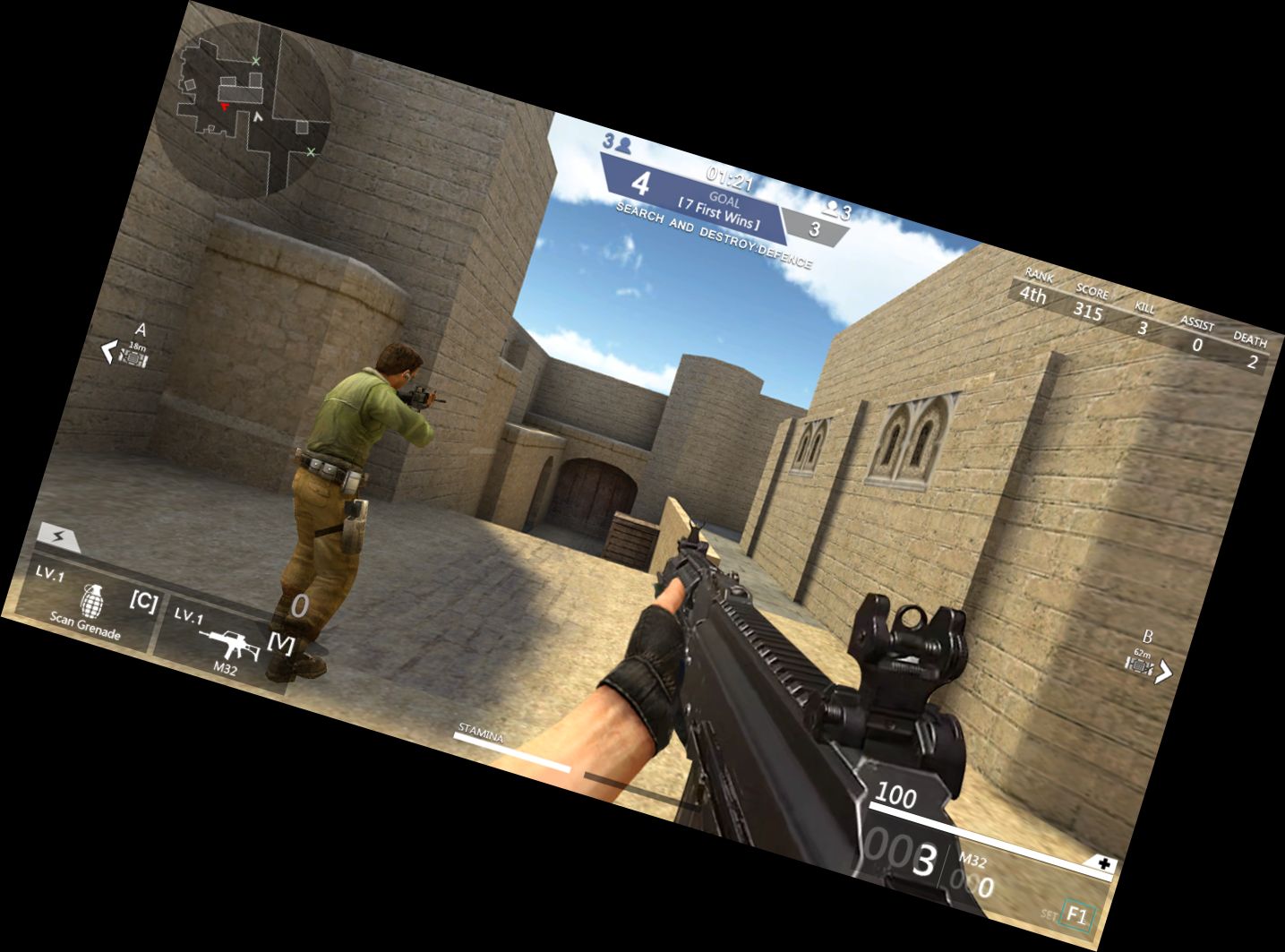 First-Person Shooter Strike Operations