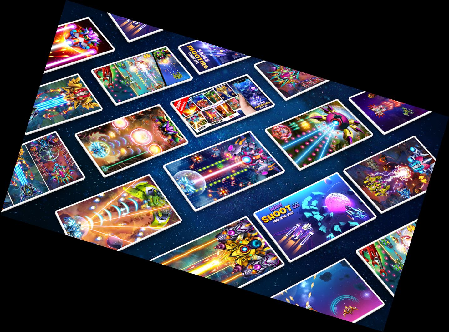 Galaxis-Angriff: Weltraum-Schie