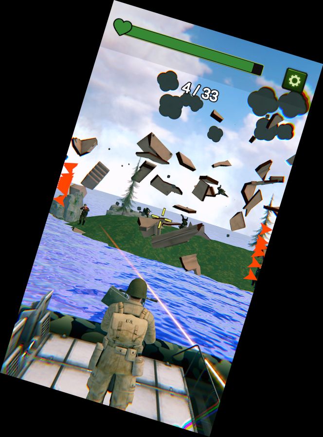 Оборона Човна: Стріляюч