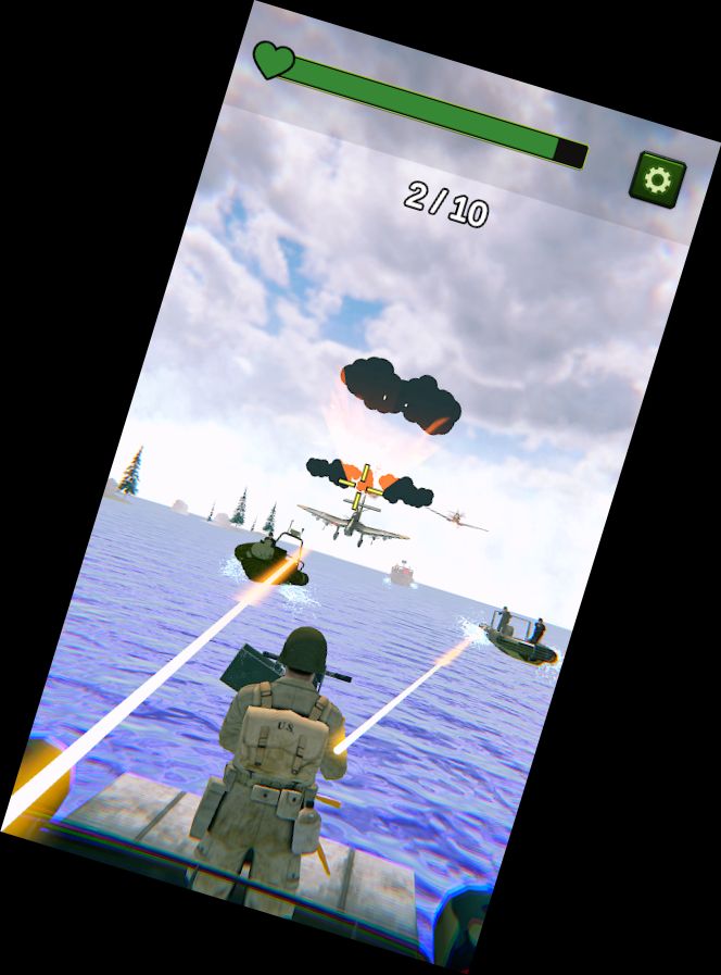 Bootsverteidigung: Kriegsschiff s