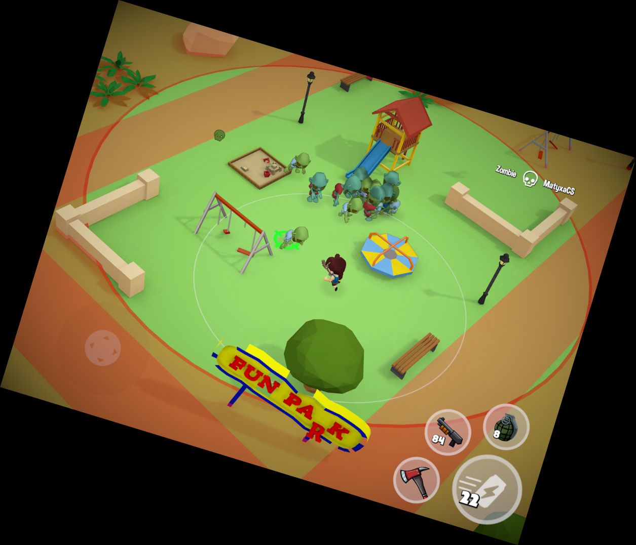 Zombie Royale io Offline Spiel