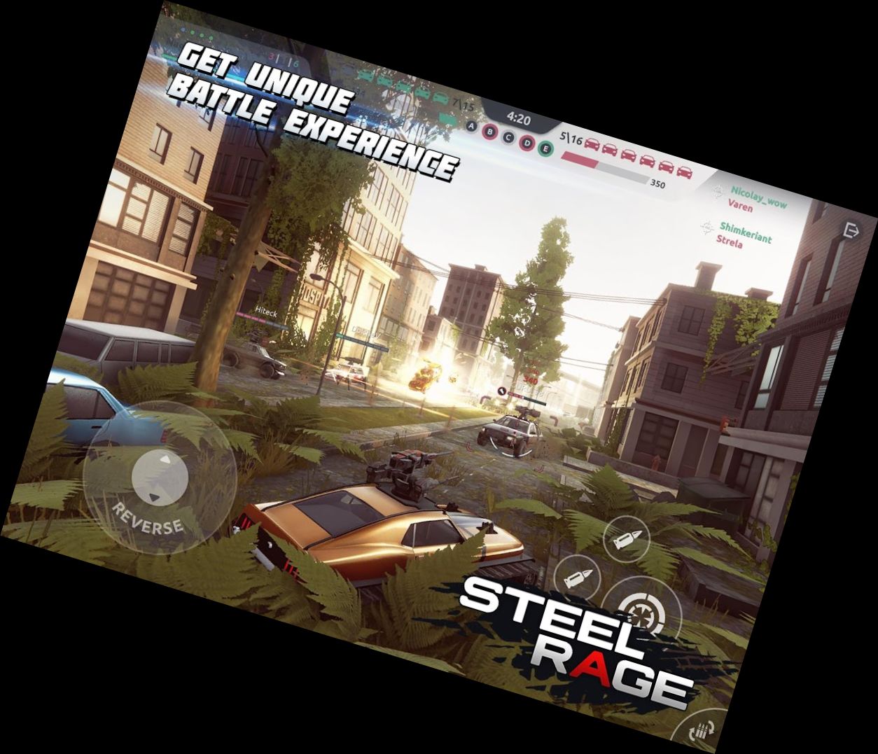 Stahlwut: Mech-Autos PvP Krieg