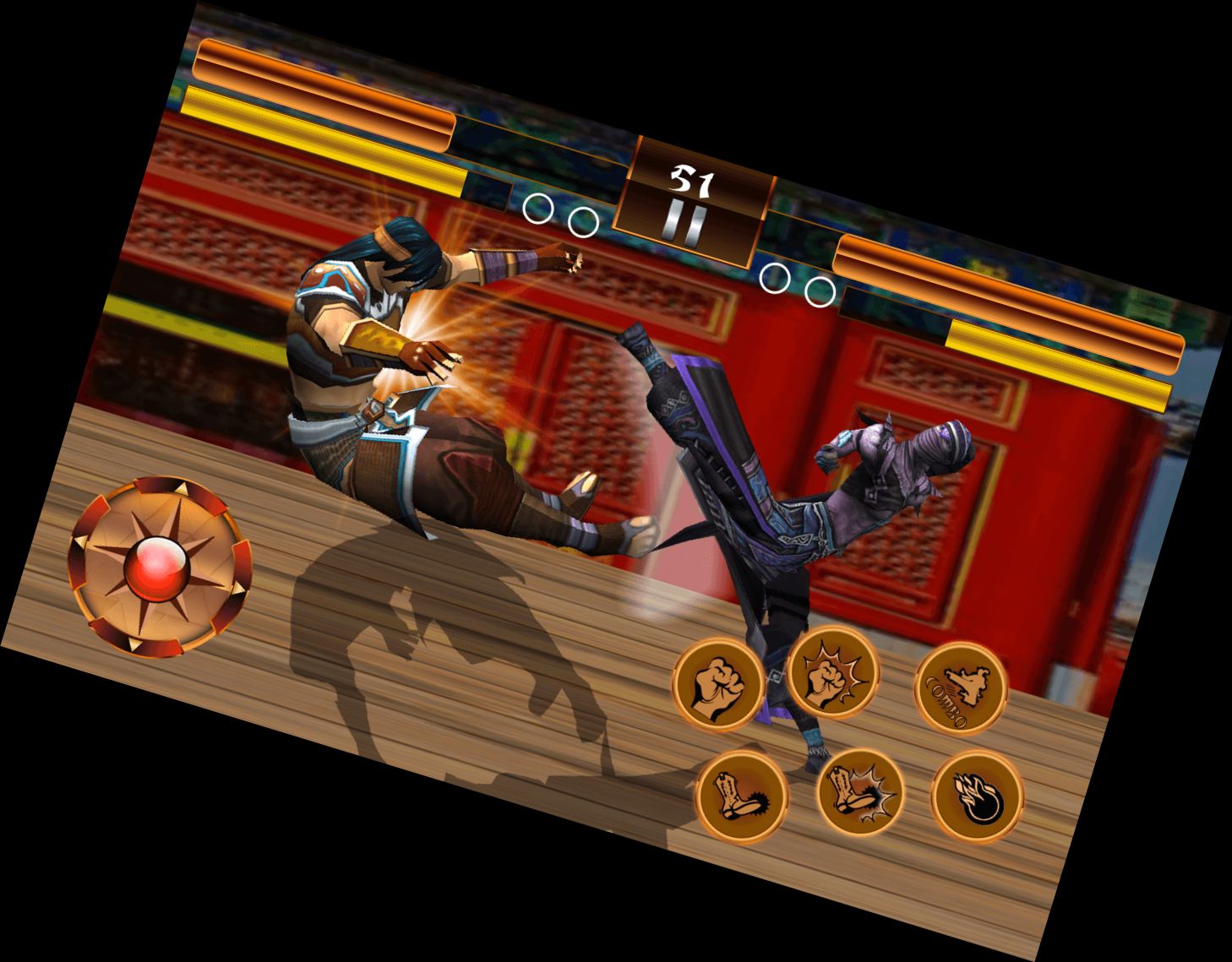 Kung-Fu-Kampf-Karate