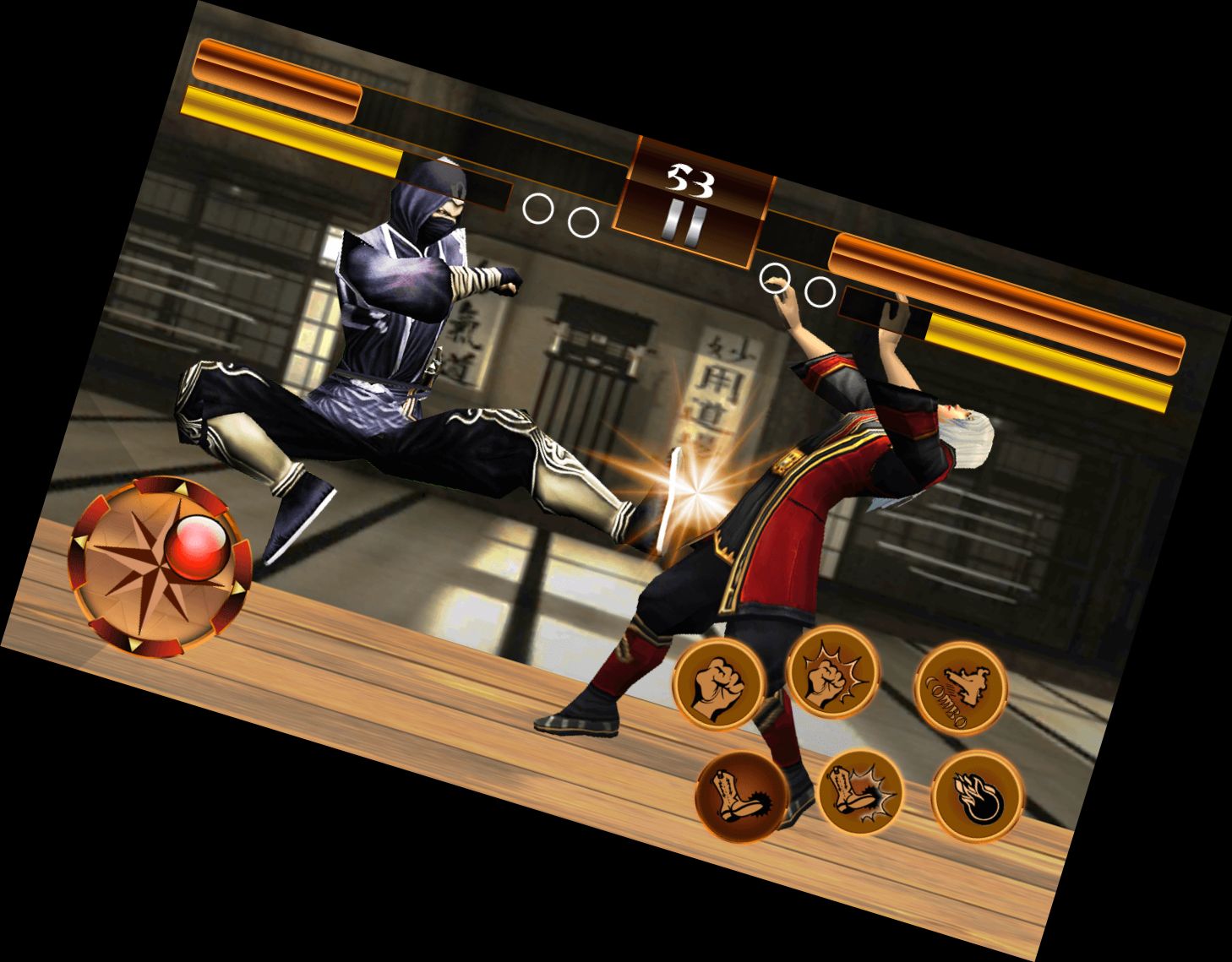 Kung-Fu-Kampf-Karate