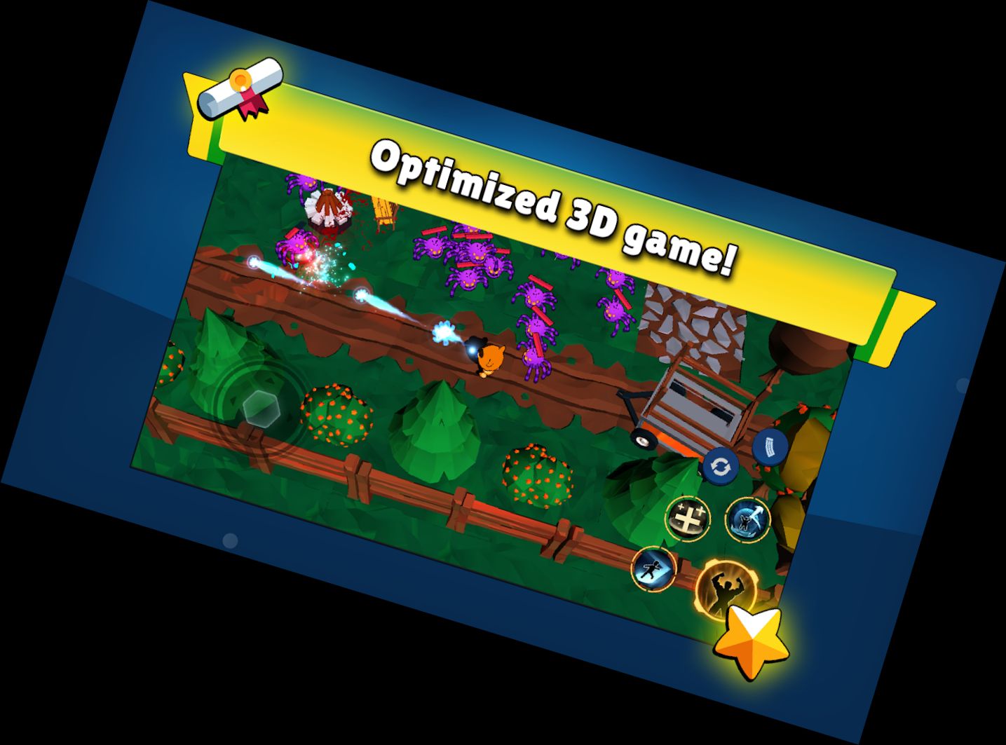 Garten-Schlachtsterne - Shooter